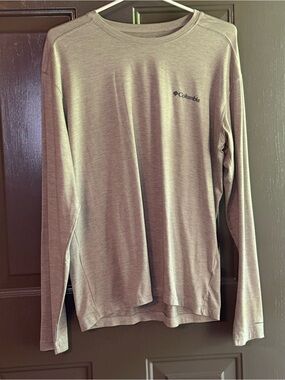 Columbia Long Sleeve Performance Shirt - Light Olive